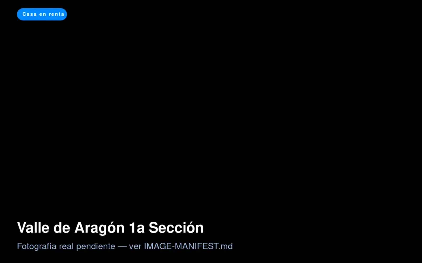 Casa en Valle de Aragón 1a Sección