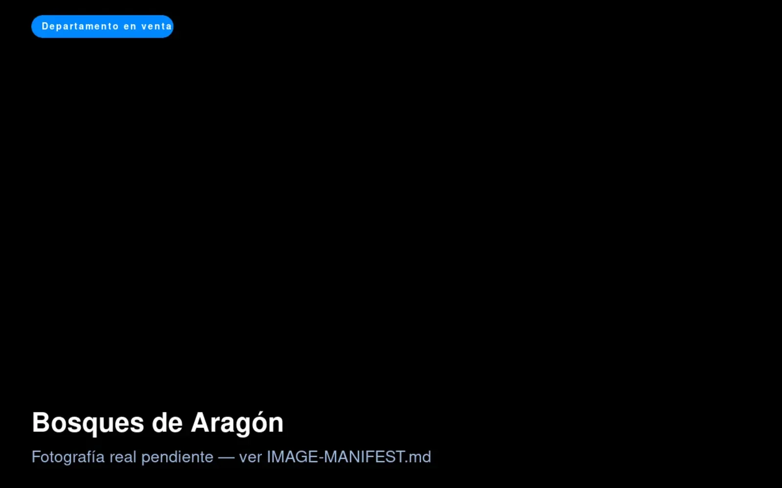 Departamento en Bosques de Aragón